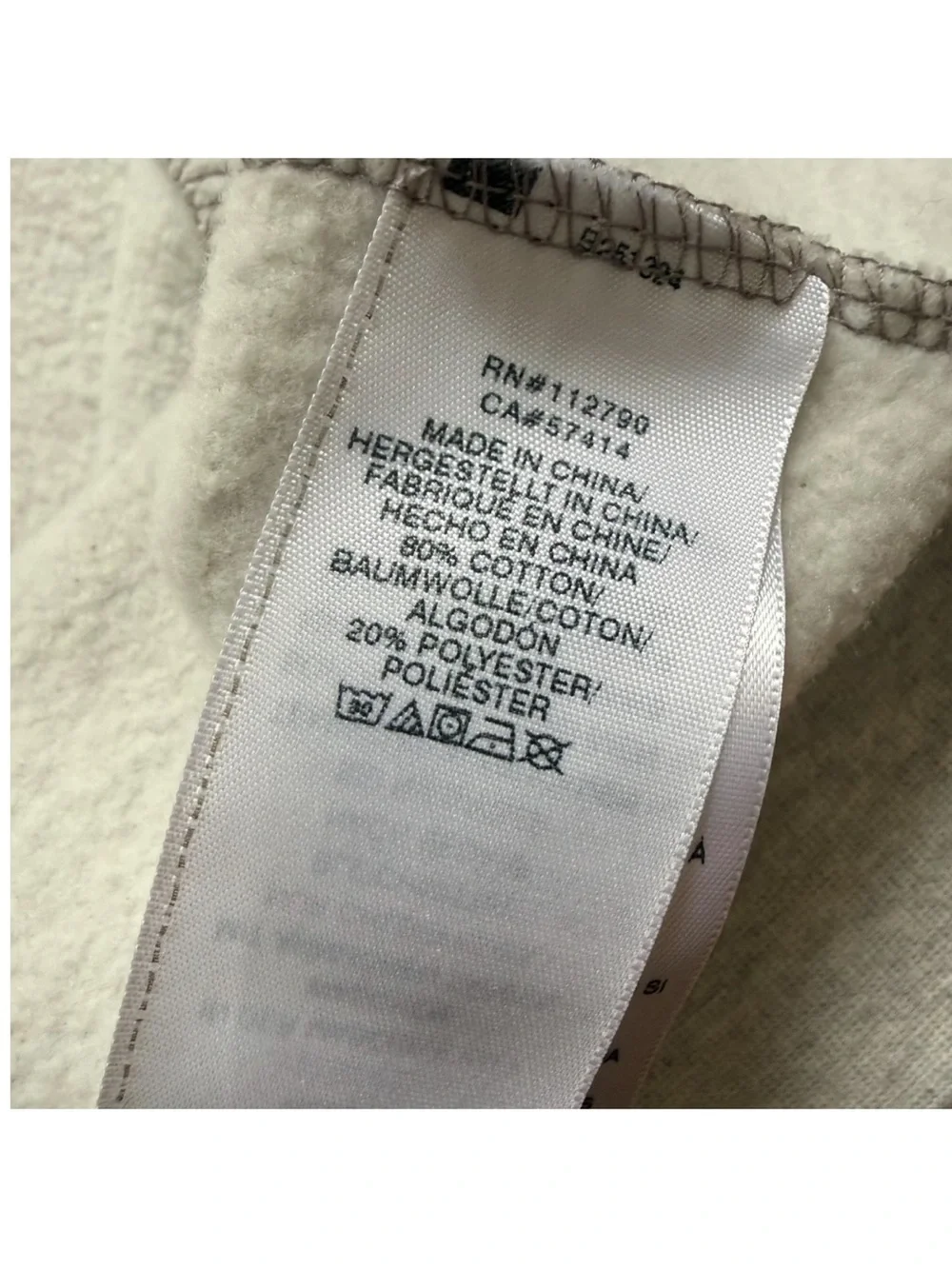 True Religion Buddha Logo Full Zip Up Hoodie Size Large Heather Gray Navy